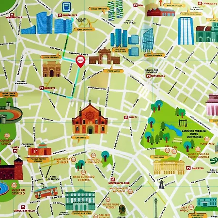 Attic Domotic Speed Summer Vibe - Heart Of Brera, 10 Mins Straight Walk To Duomo And Easy Malpensa Access - Taxi No Need B&B-2